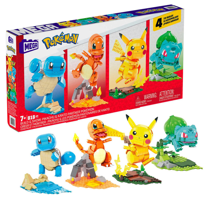 Mega - Pokémon - Construction and Presentation - Starter Set