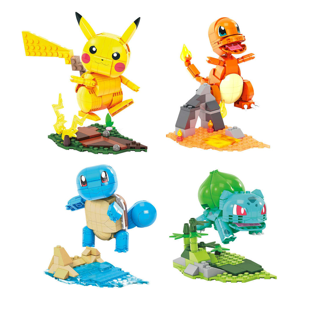 Mega - Pokémon - Construction and Presentation - Starter Set