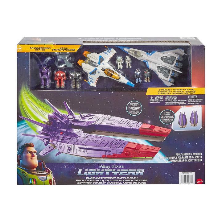 Disney Pixar Lightyear Hyperspeed Series Zurg's Mothership Battle Pack