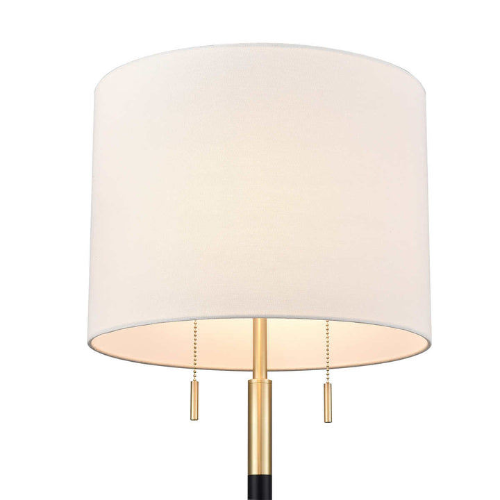 Bridgeport Designs - Set of 2 Floor Lamps with Double Pull Chain
