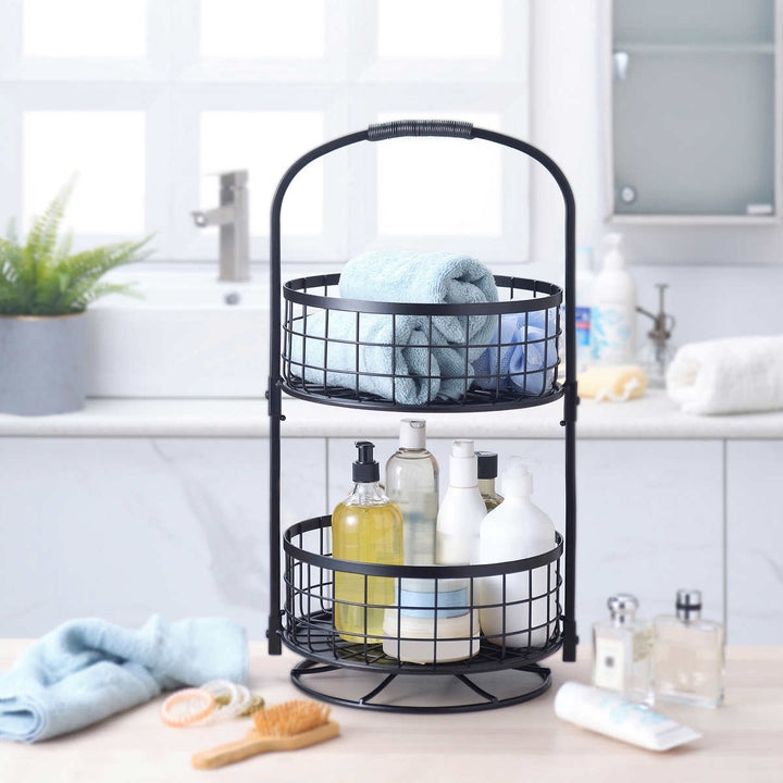 Building - 2 Tier Rotating Basket 