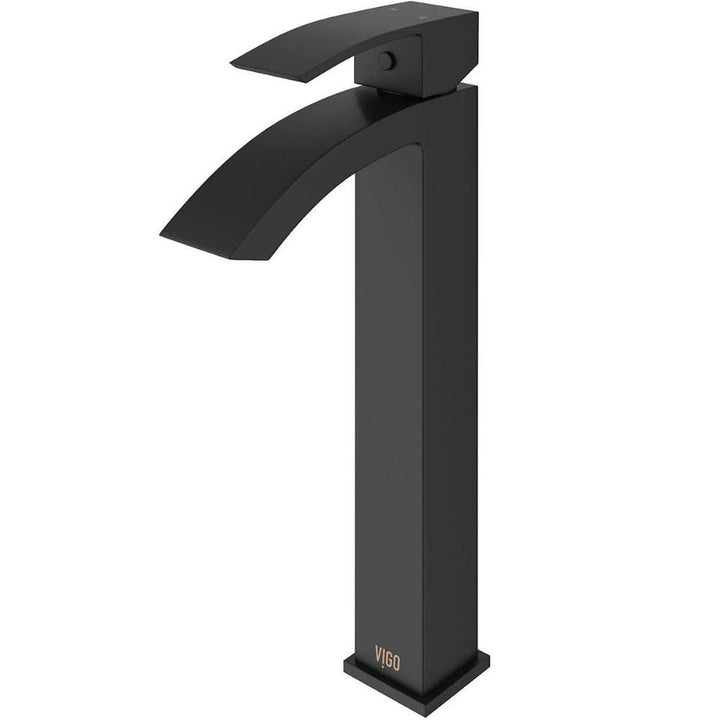 Vigo - Duris Vessel Sink Bathroom Faucet in Matte Black