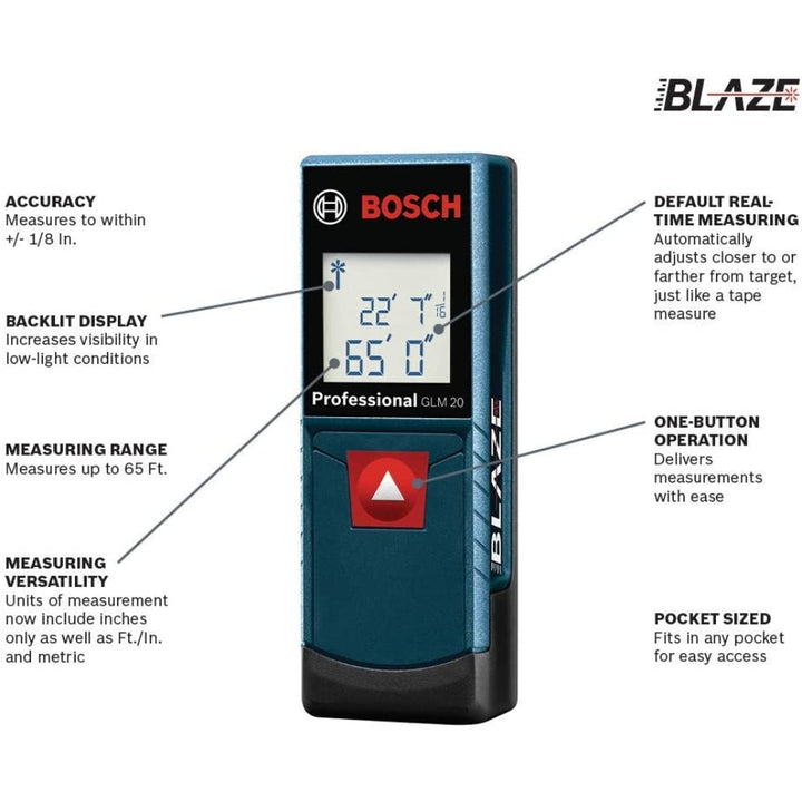 Bosch - Laser to measure GLM20 Blaze