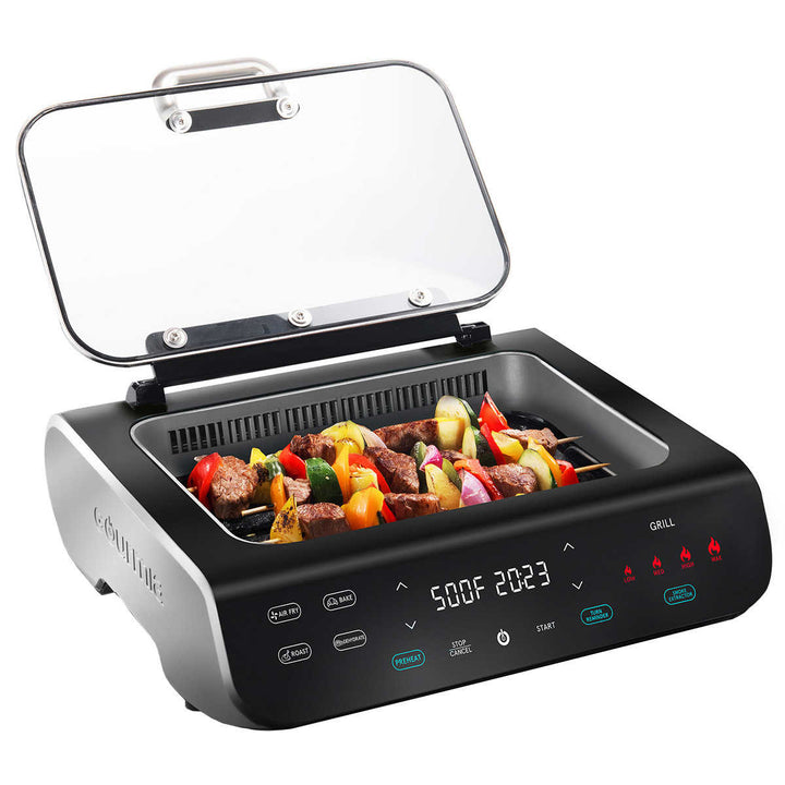 Gourmia 5-in-1 Smokeless Grill and Air Fryer