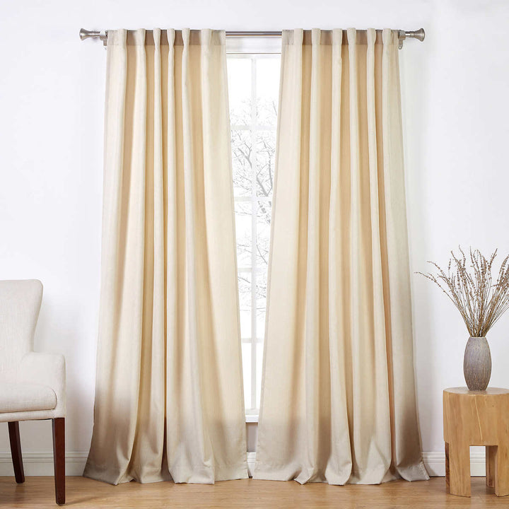Silk Home Ecologee Turell Pair of Room Darkening Windows, Pack of 2