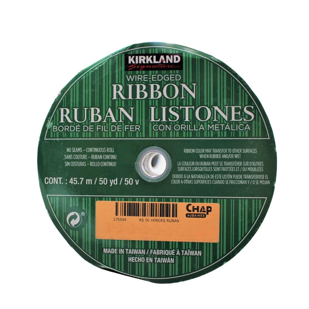 Kirkland Signature Wire-Edged Ribbon