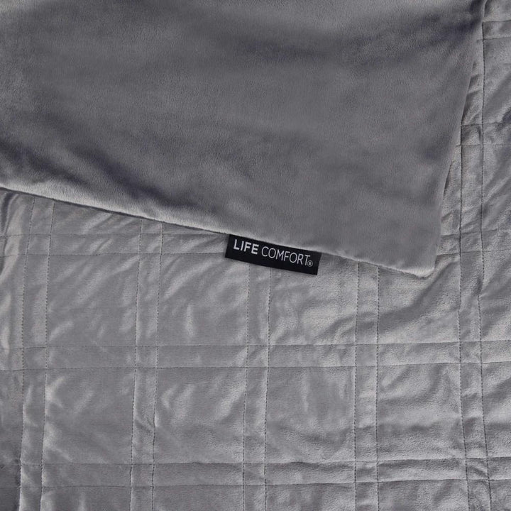 Life Comfort Weighted Blanket with Removable Cover