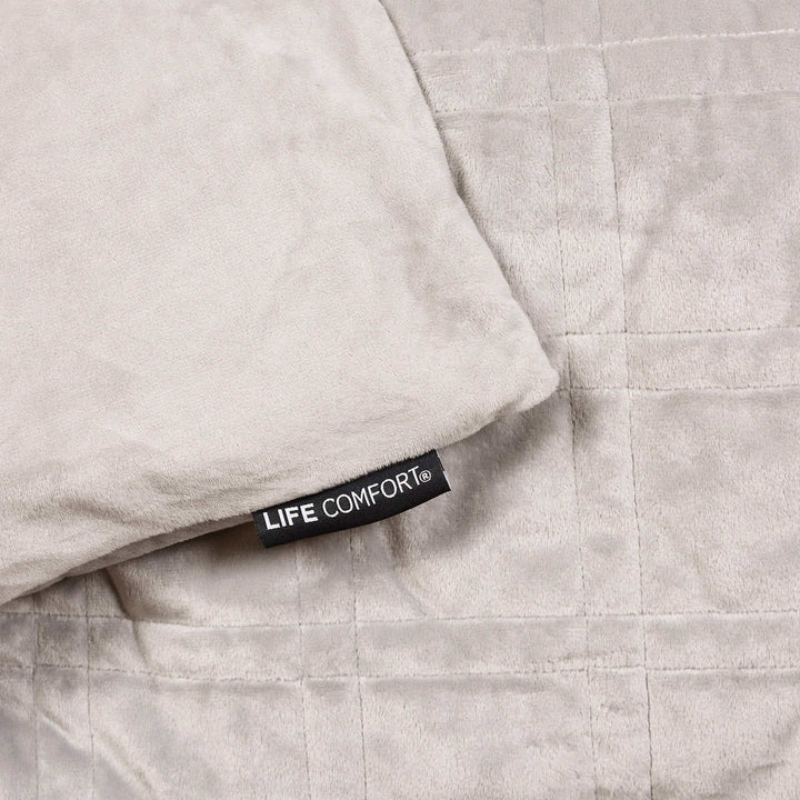 Life Comfort Weighted Blanket with Removable Cover