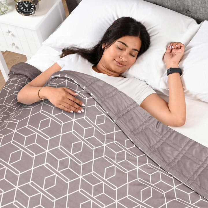 Life Comfort Weighted Blanket with Removable Cover