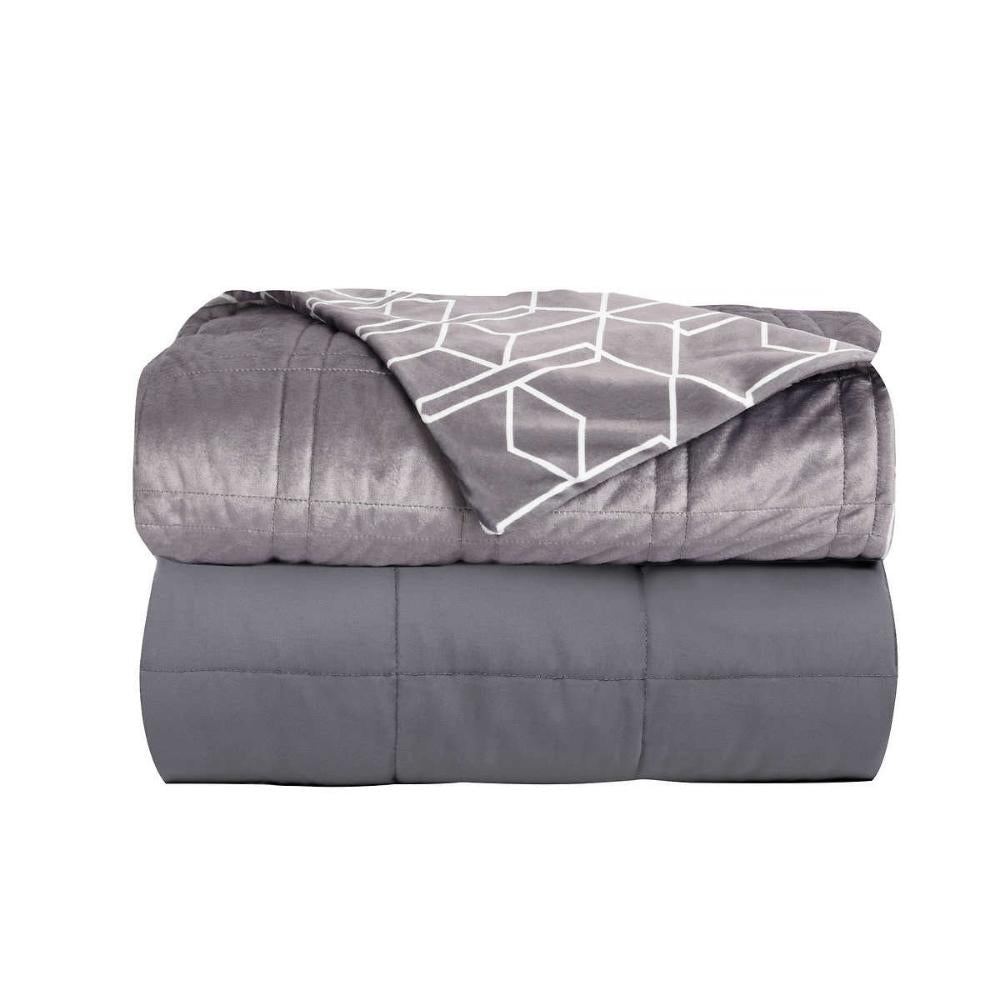 Life Comfort Weighted Blanket with Removable Cover