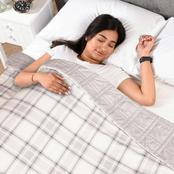Life Comfort Weighted Blanket with Removable Cover