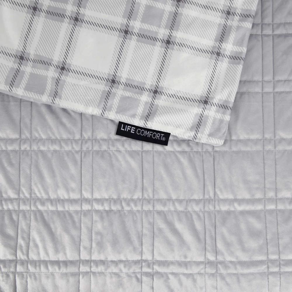 Life Comfort Weighted Blanket with Removable Cover