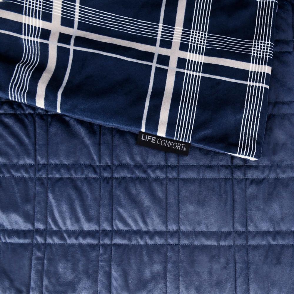 Life Comfort Weighted Blanket with Removable Cover