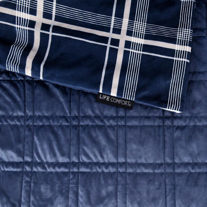 Life Comfort Weighted Blanket with Removable Cover