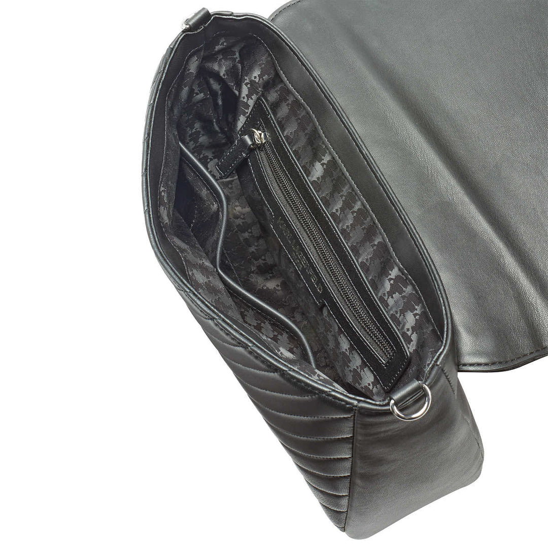 Karl Lagerfeld – Genuine leather handbag model “Charlotte” 