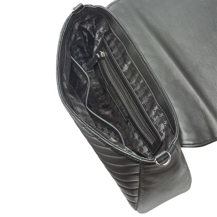Karl Lagerfeld – Genuine leather handbag model “Charlotte” 