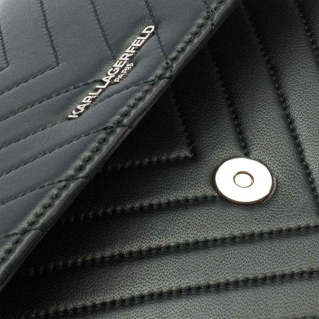 Karl Lagerfeld – Genuine leather handbag model “Charlotte” 