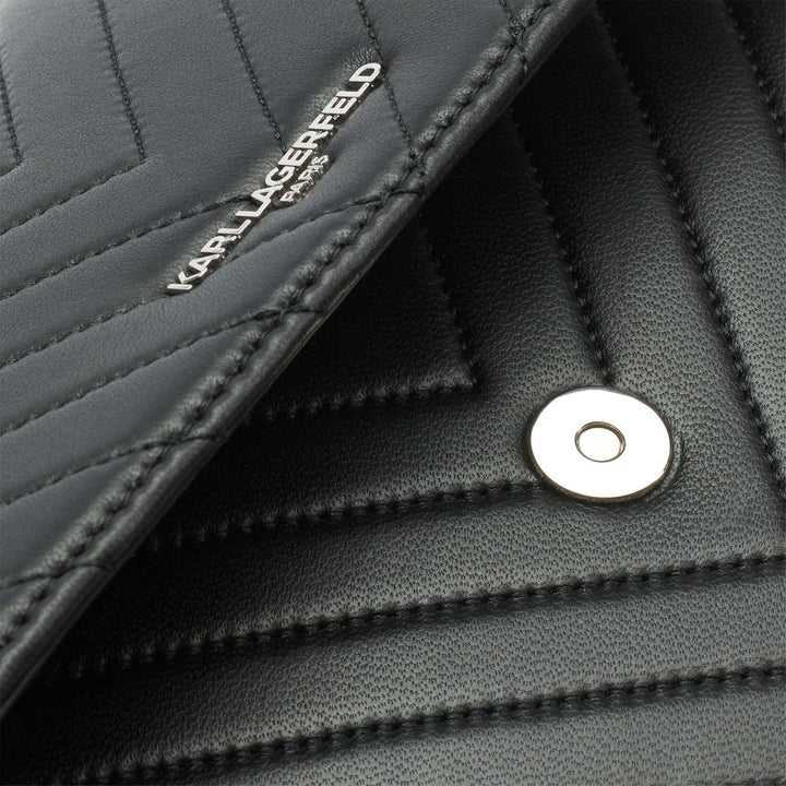 Karl Lagerfeld – Genuine leather handbag model “Charlotte” 