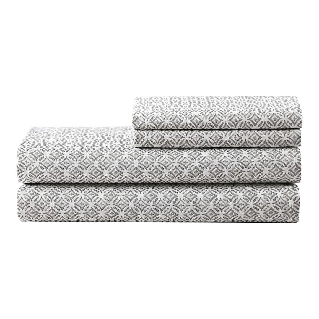 Scott Living 220 Thread Count Cotton Sateen Sheet Set