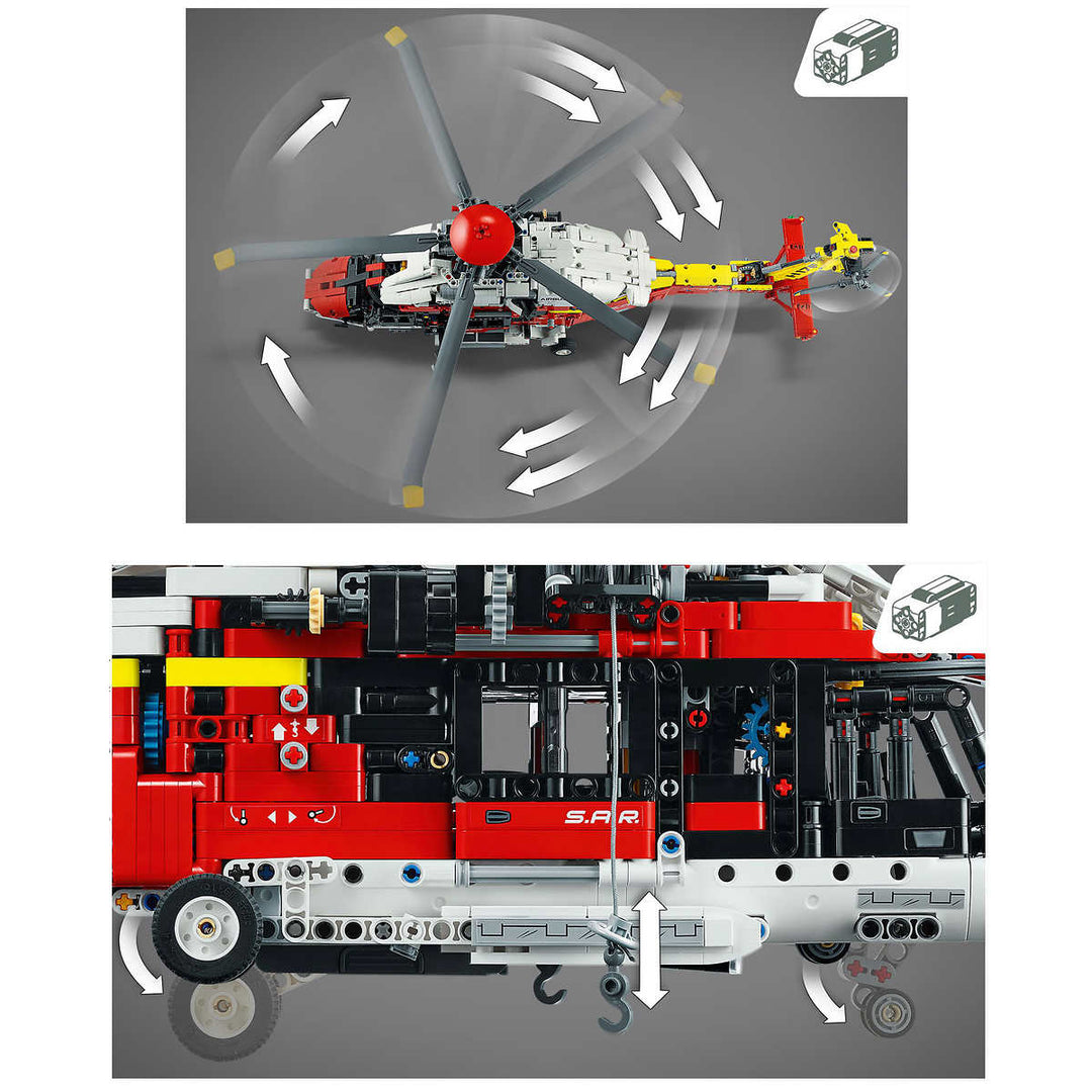 LEGO Technic Airbus H175 Rescue Helicopter 42145