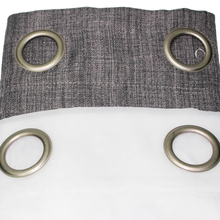 Luxe Living 4-Panel Complete Curtain Solution