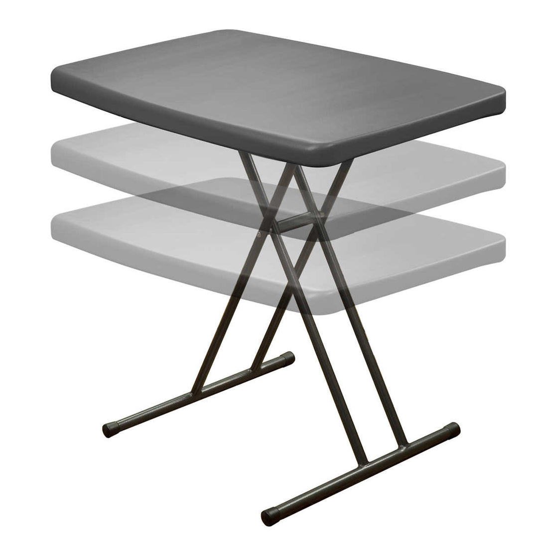 Star Elite - Height Adjustable Folding Side Table