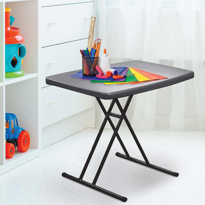 Star Elite - Height Adjustable Folding Side Table