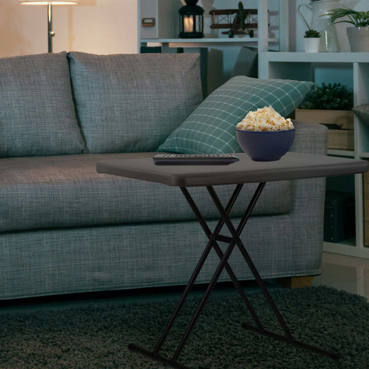Star Elite - Height Adjustable Folding Side Table