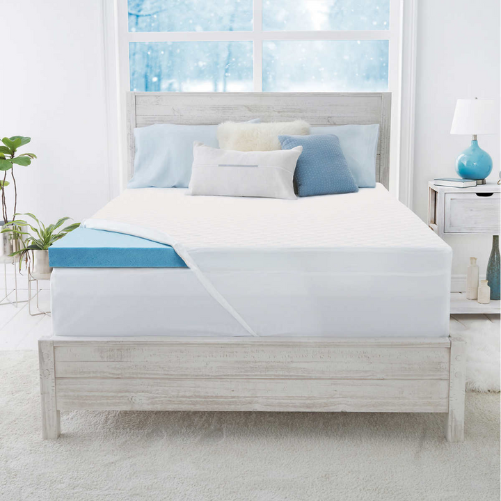 Novaform - Surmatelas de 7,6 cm (3 po) EVENcor GelPlus Soothing Cool