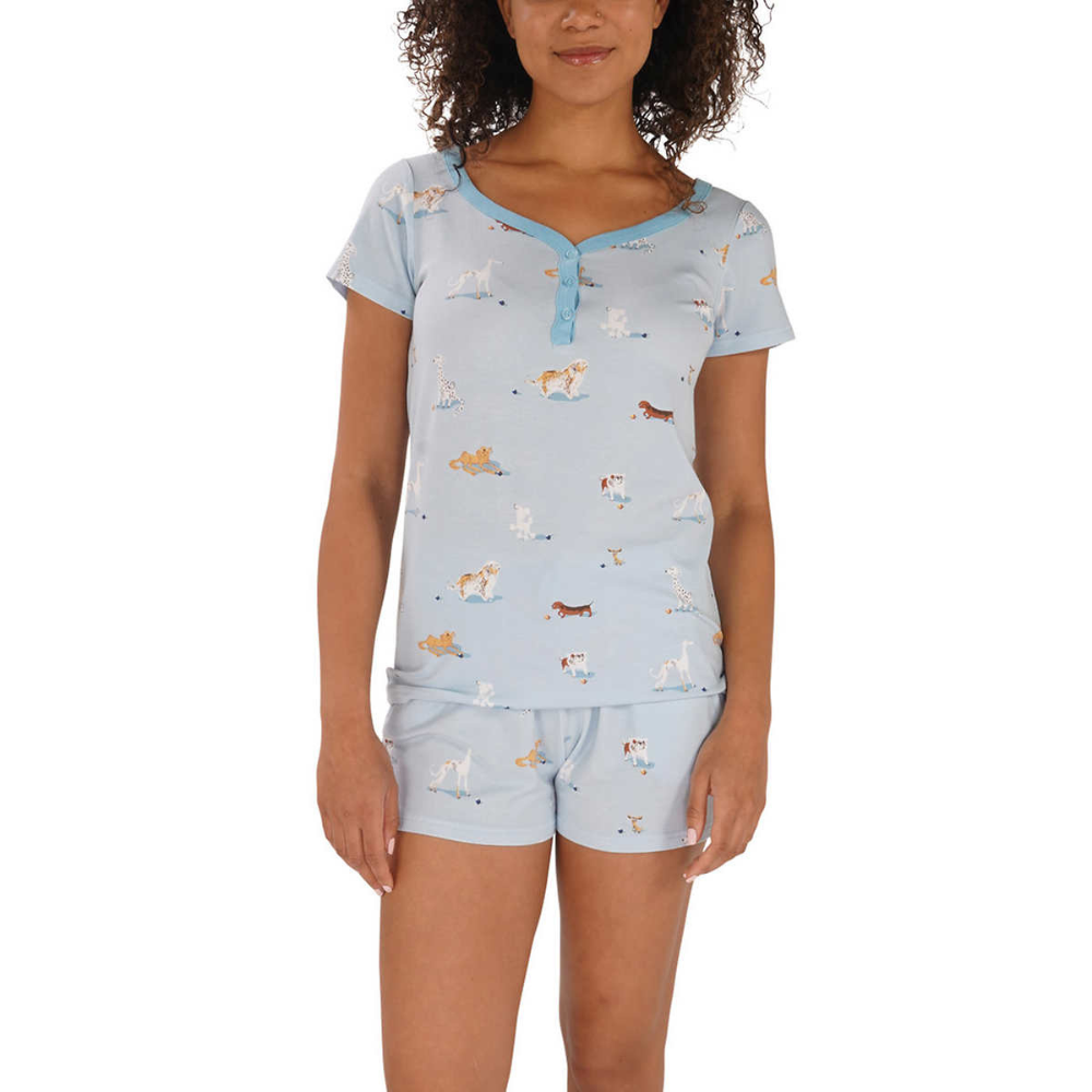 Munki Munki 2-Piece Short Pajama Set