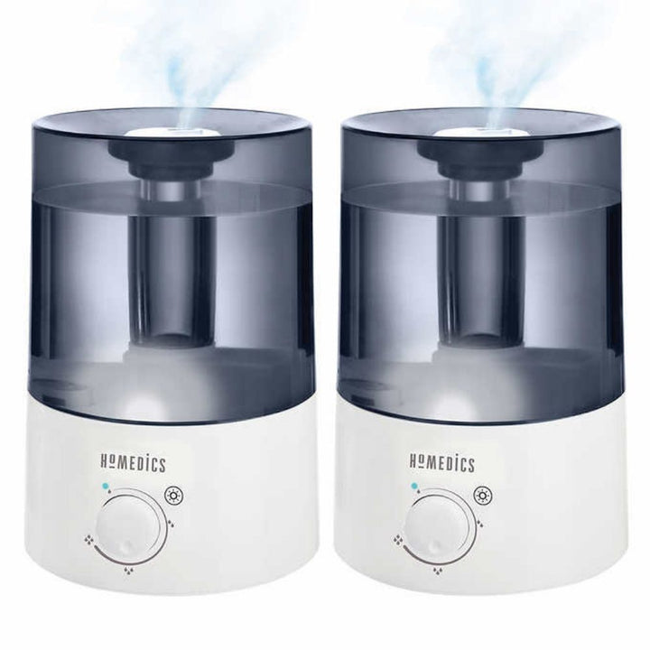 Homedics TotalComfort Cool Mist Ultrasonic Humidifier - 2-Pack