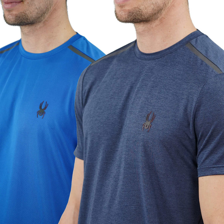 Spyder Men's 2-Pack Short Sleeve Shirts