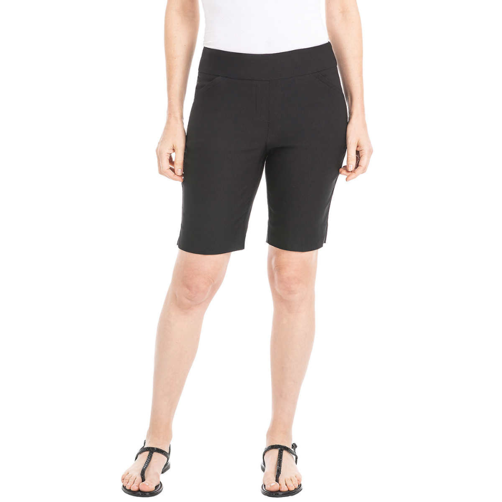 Hilary Radley Pull-On Bermuda Shorts