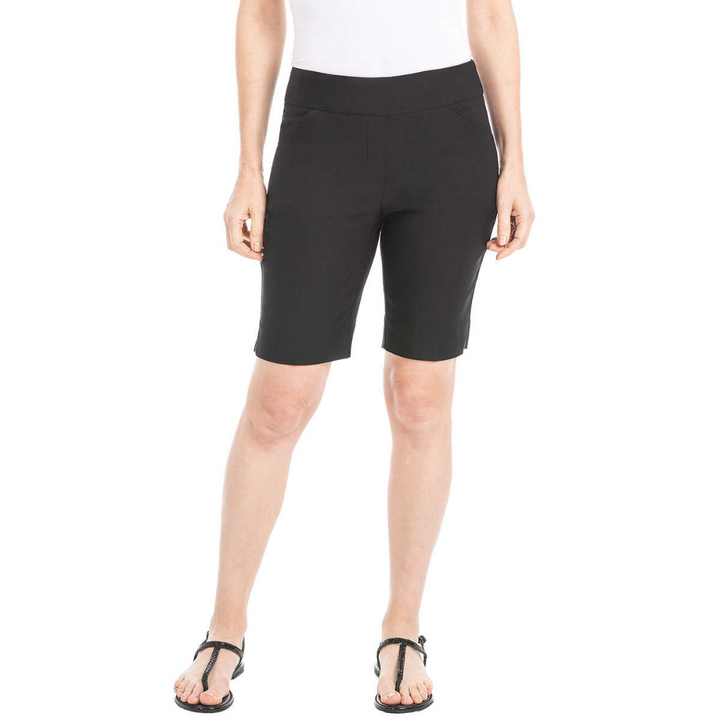 Hilary Radley Pull-On Bermuda Shorts