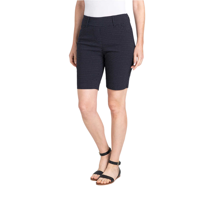 Hilary Radley Pull-On Bermuda Shorts