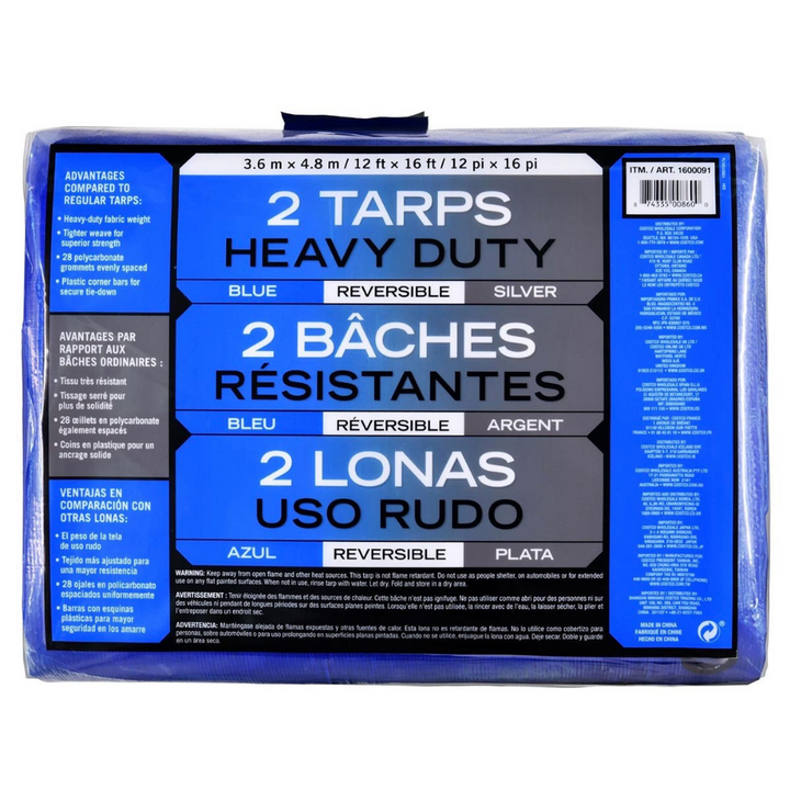 Heavy Duty Reversible Tarps