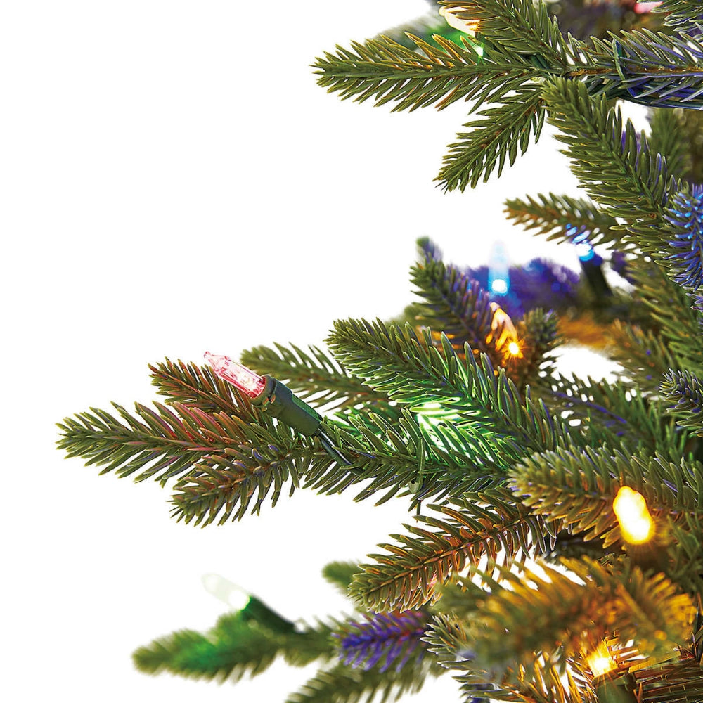 Aspen EZ Connect Slim Pre-Lit Artificial Christmas Tree with 450 SureBright LED Lights - 6.5' (6.5 ft)