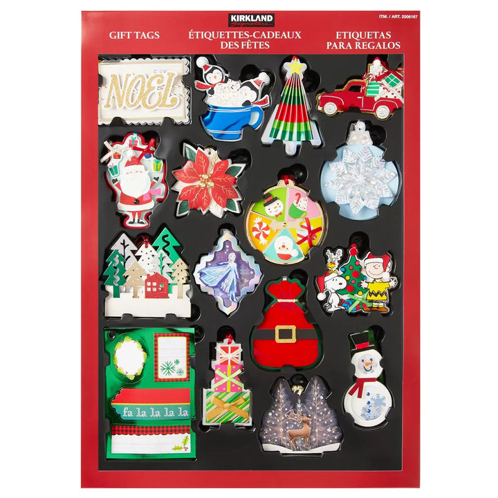 Kirkland Signature - Deluxe Christmas Gift Tags - 84 Pack