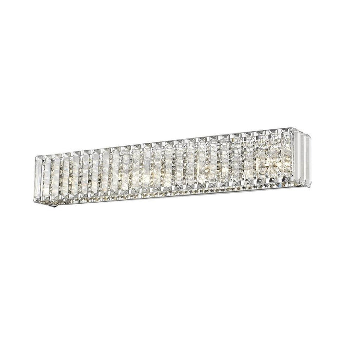 OVE - 5-Light Crystal Vanity Light, Patience Chrome 