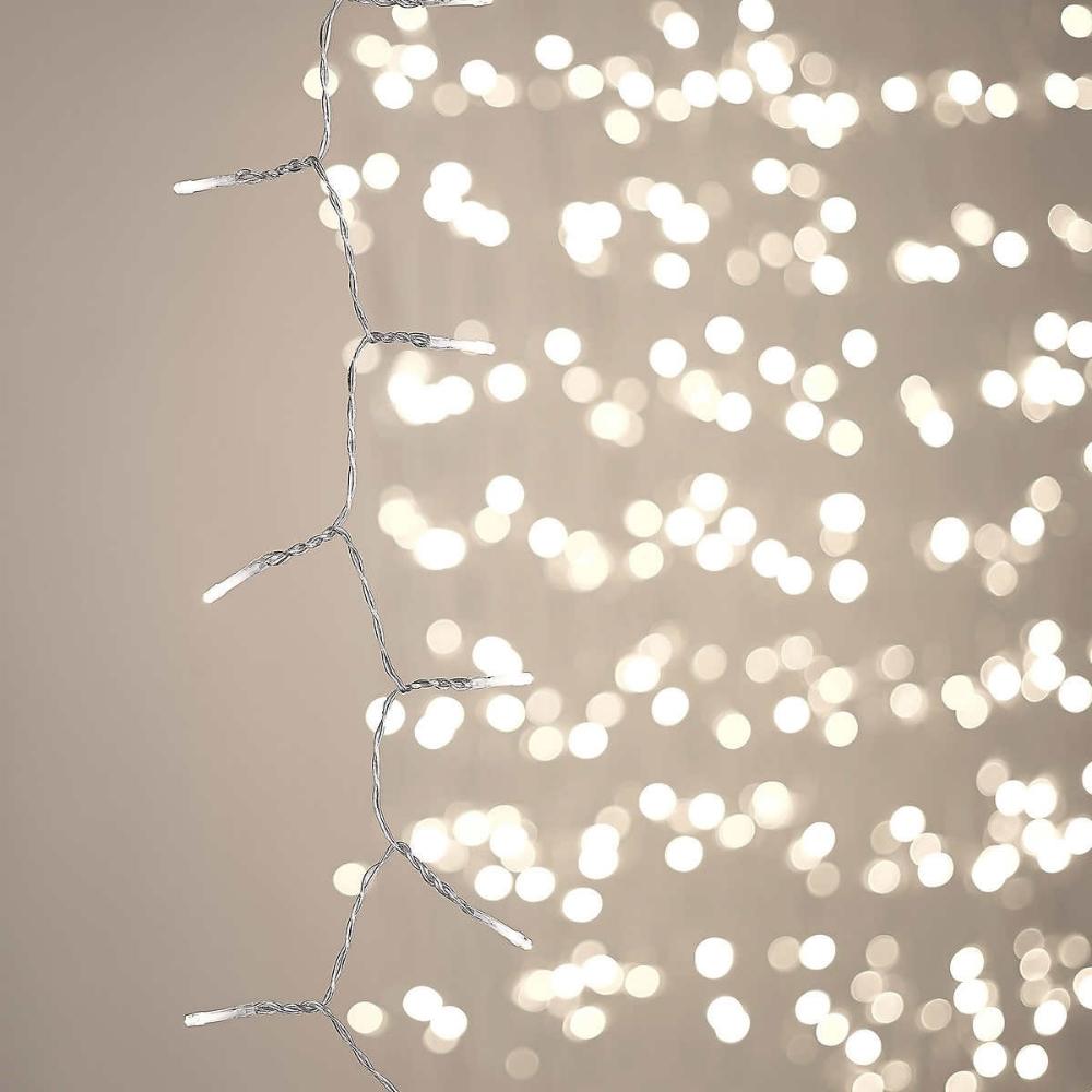OVE Waterfall String Lights with 1200 LED and Remote