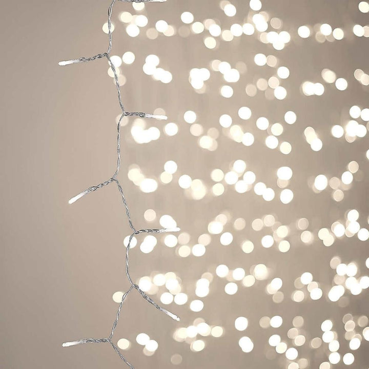 OVE Waterfall String Lights with 1200 LED and Remote