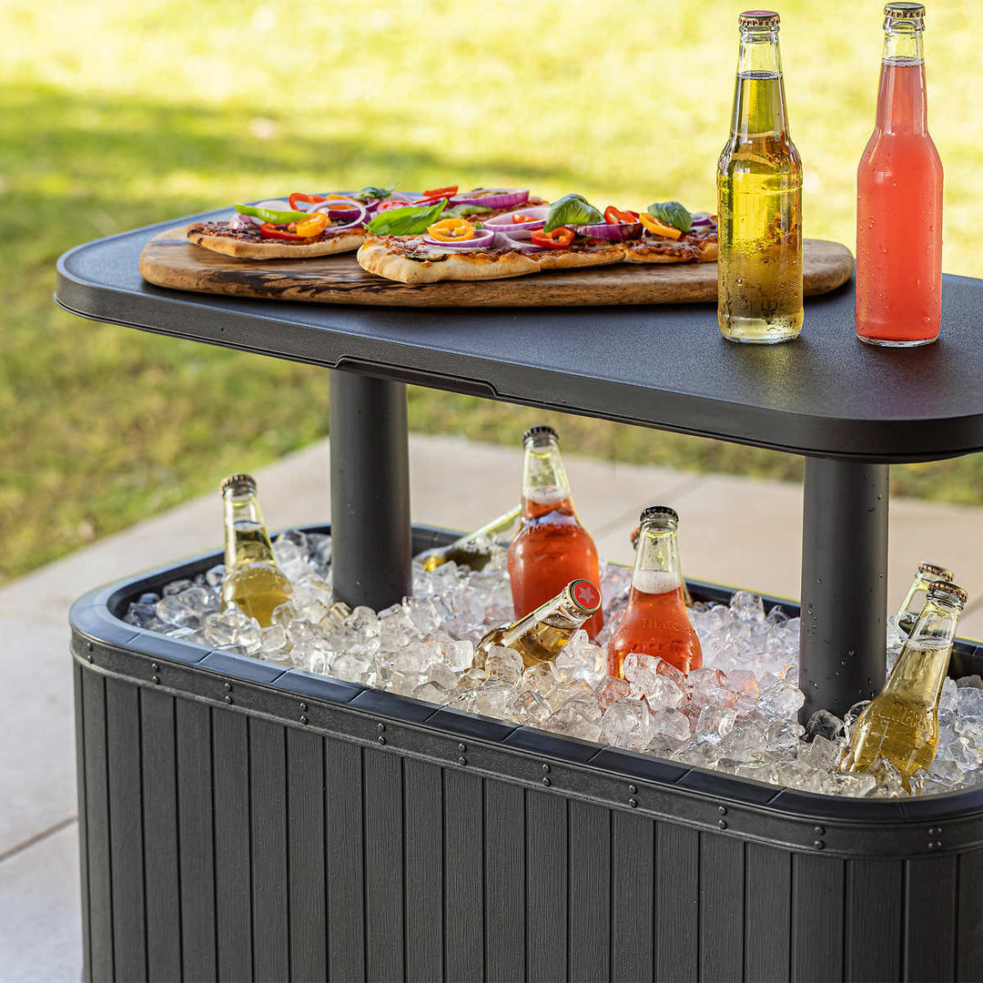 Keter Patio Cooler & Beverage Cart