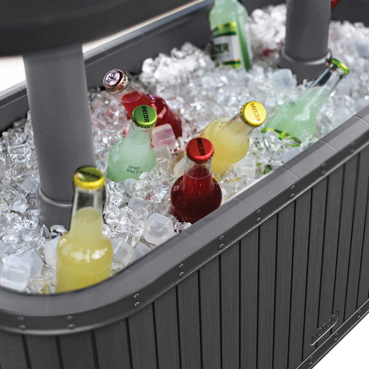 Keter Patio Cooler & Beverage Cart