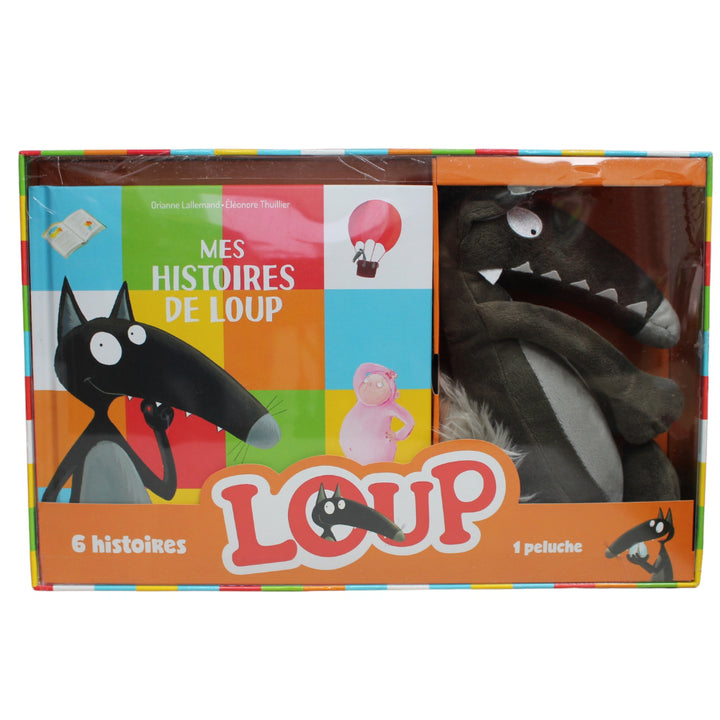 Auzo - My wonderful wolf stories - Story box + plush