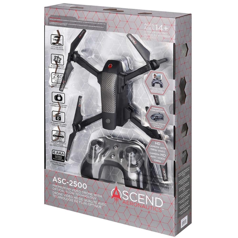 Amax ASC-2500 Premium HD Video Drone with Optical Flow Technology