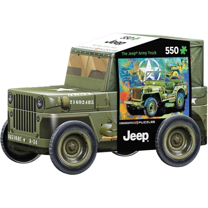 Eurographics - 550 Piece Military Jeep Jigsaw Puzzle 