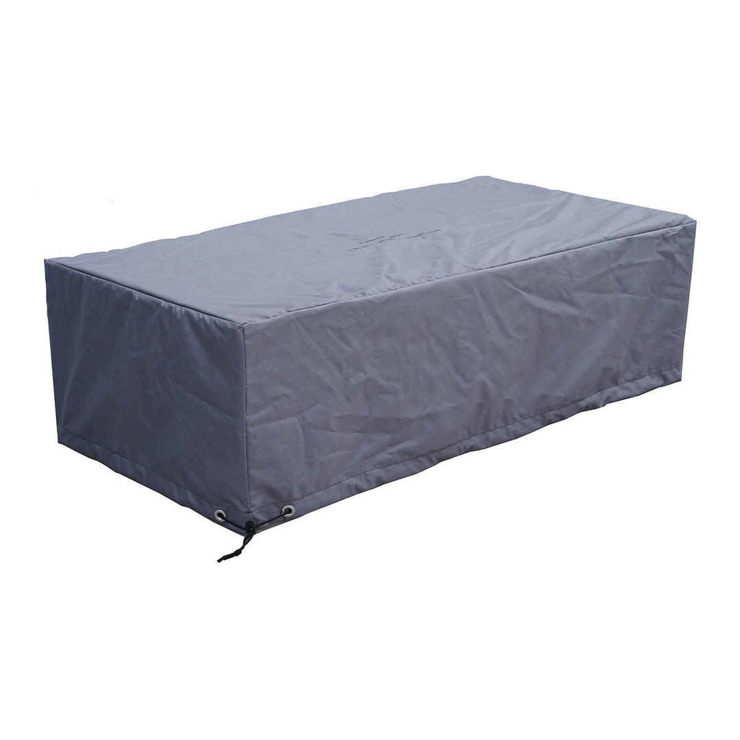 Bond 48" Faux Concrete Propane Fire Pit Table