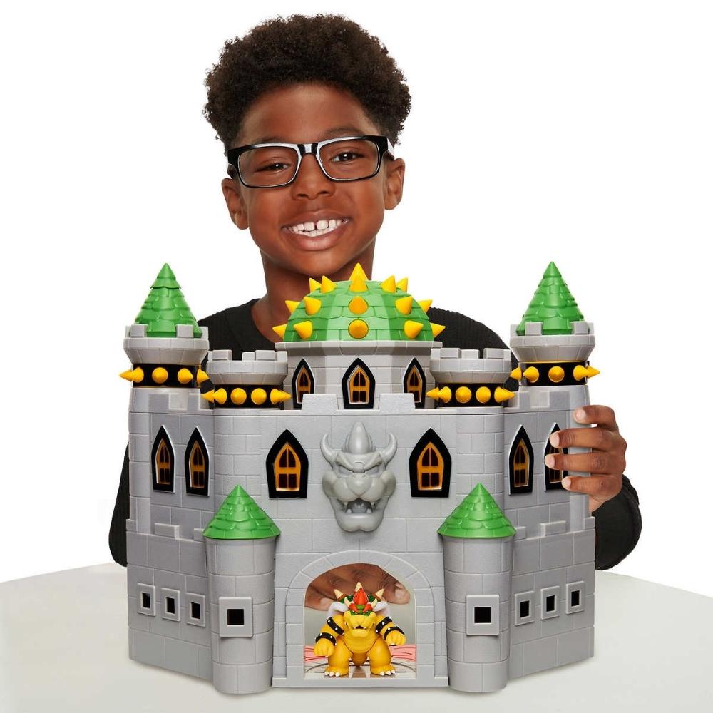 Jakks Pacific - Deluxe Bowser's Castle Set, Super Mario 