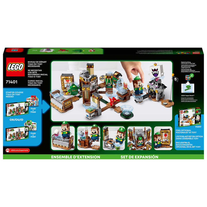 LEGO Super Mario Luigi’s Mansion Haunt-and-Seek Expansion Set 71401