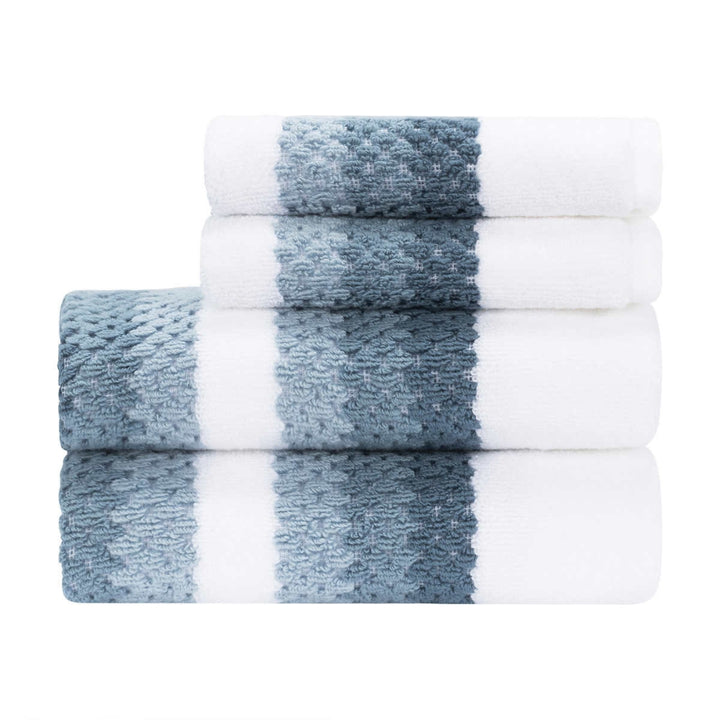 Caro Home - Bolivia hand towels and washcloths, 4 pieces